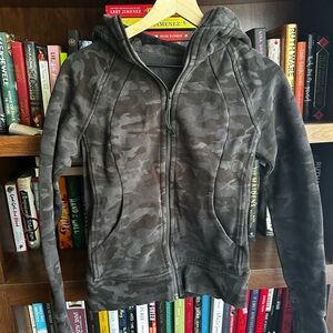 Lululemon Camouflage Zip-Up Hoodie